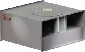 Прямоугольные канальные вентиляторы с вперед загнутыми лопатками VKS 600-300-4 L1